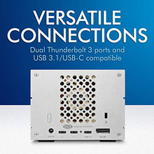 Load image into Gallery viewer, LaCie 2big Dock RAID 8TB External RAID Hard Drive HDD with SD Card CF Card Slots, for Mac and PC Desktop Data Redundancy Thunderbolt 3 USB-C USB 3.0, 1 Month Adobe CC, Data Recovery (STGB8000400)