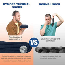 Load image into Gallery viewer, Bymore 2 Pairs Thermal Socks for Men,Heated Socks for Women, Warm Thick Winter Socks Insulated Cold Weather