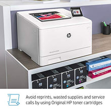 Load image into Gallery viewer, HP Color LaserJet Pro M454dw Wireless Laser Printer, Double-Sided & Mobile Printing, Security Features, Works with Alexa (W1Y45A)