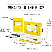 Load image into Gallery viewer, Off Topic Adult Party Game - Fun Board and Card Game for Group Game Night