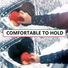 Load image into Gallery viewer, Yoruii Ice Scraper Magic Funnel Snow Removal Tool Round Windshield Cone-Shaped Car Windshield Snow Scraper (Blue 3Pack)