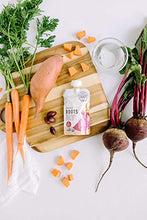 Load image into Gallery viewer, Serenity Kids Baby Food, Organic Sweet Potato, Carrot and Beet with Olive Oil, For 6+ Months, 3.5 Ounce Pouch (12 Pack)