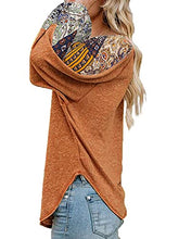 Load image into Gallery viewer, Beyove Work Blouses for Women 2022 Comfort Colors Top Long Sleeve Shirt Brown