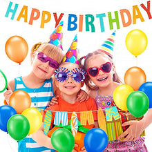 Load image into Gallery viewer, 38 Pieces Surf Up Happy Birthday Garland Summer Banner Surfboard Cupcake Toppers Different Color Latex Balloons for Swimming Pool Summer Beach Party Birthday Baby Shower Party Supplies