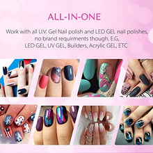 Load image into Gallery viewer, UV LED Nail Lamp, SUNUV UV LED Nail Polish Dryer Gel Machine for Manicure and Pedicure with Sensor and 4 Timers 36W SUN5