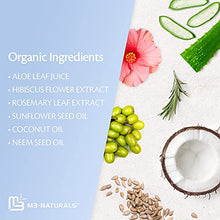 Load image into Gallery viewer, M3 Naturals Anti-Aging Eye Cream for Dark Circles and Puffiness with Collagen, Hyaluronic Acid & Fruit Stem Cell - Fight Eye Bags, Fine Lines, Puffiness, Under Eye & Wrinkles for Men & Women 1.7 oz