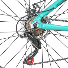 Load image into Gallery viewer, Hiland 27.5 Inch Mountain Bike 24Speed MTB Bicycle for Women 16.5 Inch with Suspension Fork Urban Commuter City Bicycle Mint Green
