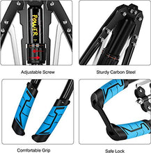 Load image into Gallery viewer, OBALY Twister Arm Exerciser - Adjustable 22-440lbs Hydraulic Power/Home Chest Expander/Shoulder Muscle Training Fitness Equipment/Arm Enhanced Exercise Strengthener (Blue Black)