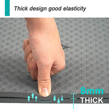 Load image into Gallery viewer, Yoga Mat Non Slip - Eco Friendly Exercise Fitness Mat with Carrying Strap, Workout Mat for Yoga, Pilates and Floor Exercises (72"X26"X 1/3")