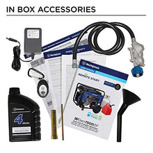 Load image into Gallery viewer, Westinghouse WGen7500DF Dual Fuel Portable Generator 7500 Rated & 9500 Peak Watts, Gas or Propane Powered, Electric Start, Transfer Switch Ready, CARB Compliant
