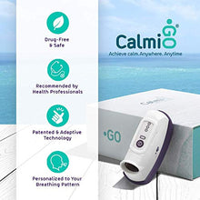 Load image into Gallery viewer, CalmiGo Calming Device | Drug-Free Device for immediate Anxiousness and Stress Relief | Discrete and Easy to Use | Calming Effect in No Time (Grey)