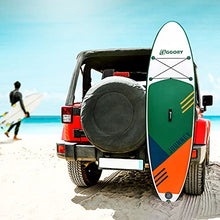 Load image into Gallery viewer, EGGORY Inflatable Stand Up Paddle Board,10'6"x 32"x 6" | SUP Surfboard with Premium SUP Accessories & Backpack, Adj Paddle, Pump, Leash, Valve Adjuster | Youth & Adult Surfing Boat