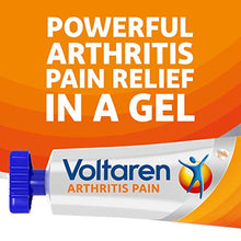 Load image into Gallery viewer, Voltaren Arthritis Pain Gel for Topical Arthritis Pain Relief, #1 Doctor Recommended Topical Pain Relief Brand, No Prescription Needed - 3.5 oz/100 g Tubes (Pack of 2)