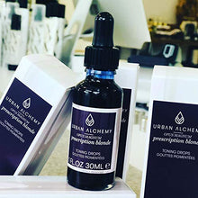 Load image into Gallery viewer, Urban Alchemy Prescription Blonde Drops - 30 ml - Turn your Hair Care into Your Own Silver Hair Product - Can Be Mixed with Shampoos, Masks, Conditioners and Leave In Creams