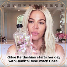 Load image into Gallery viewer, Quinn’s Facial Toner Mist with Pure Rosewater. Alcohol Free Moisturizer and Skincare for Face, Hair and More. 8 Ounce.