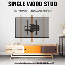 Load image into Gallery viewer, Mounting Dream UL Certificated TV Mount Full Motion for 26-55 Inch LED,LCD,OLED Flat Screen TV, Perfect Center Design, TV Wall Mount Bracket with Articulating Arm up to VESA 400x400mm, 60 lbs, MD2377