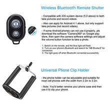 Load image into Gallery viewer, Phone Tripod,Portable and Flexible Adjustable Cell Phone Stand Holder with Remote and Universal Clip Compatible with iPhone Android Phone Compact Digital Camera Sports Camera GoPro
