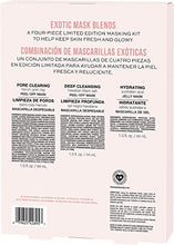 Load image into Gallery viewer, Freeman Face Mask Exotic Blends Variety Pack, Pore Cleansing Clay and Charcoal Peel Off, Hydrating Aloe Jelly, Skincare Beauty Masks, 3 Piece Set