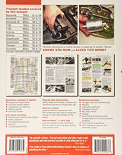 Load image into Gallery viewer, Triumph Bonneville, T100, Speedmaster, America, Thruxton & Scrambler (01-15) Haynes Repair Manual (See specific years covered) (Haynes Service & Repair Manual)