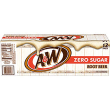 Load image into Gallery viewer, Diet A&W Root Beer, 12 fl oz (pack of 12)
