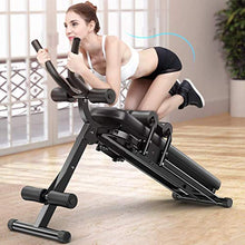 Load image into Gallery viewer, ALING Ab Machine Exercise Equipment, Foldable Sit Up Bench Adjustable Workout Bench Fitness Equipment for Home Gym, Foldable Professional Abdominal Trainers