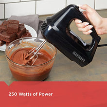 Load image into Gallery viewer, BLACK+DECKER 6-Speed Hand Mixer with 5 Attachments & Storage Case, MX3200B