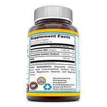 Load image into Gallery viewer, Pure Naturals Glucosamine Chondroitin & MSM Triple Strengh, Shellfish-Free, Supports Joints, Cartilage, Connective Tissues, Supports Mobiliaty & Flexibility, Promotes Hair, Skin & Nails 60 Tablets