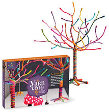 Load image into Gallery viewer, Craft-tastic - Yarn Tree Kit - Craft Kit Makes One 18" Tall Jewelry Organizer