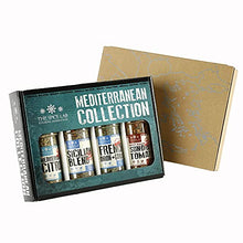 Load image into Gallery viewer, The Spice Lab Mediterranean Spices and Seasonings Set - Gift Set for All Around Cooking and Air Fryers - 4 Shaker Jars - Gluten Free, Kosher & Non GMO Spices - All Purpose Premium Blends -2051