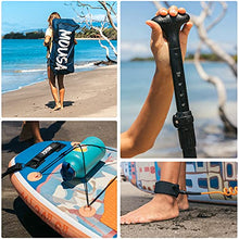 Load image into Gallery viewer, Mousa Inflatable Paddle Board, 11' x 34'' x 6'' Dual Player Paddle Boards for Adults, 3-Fin & Floatable Paddle Non Slip Deck, Waterproof Phone Case, Backpack Yoga ISUP, 20 lbs Super Light SUP Board