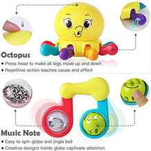 Load image into Gallery viewer, iPlay, iLearn 10pcs Baby Rattles Teether, Shaker, Grab and Spin Rattle, Musical Toy Set, Early Educational Toys for 3, 6, 9, 12 Month Baby Infant, Newborn