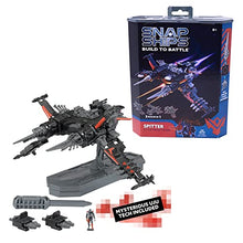 Load image into Gallery viewer, Snap Ships Komplex Spitter K.L.A.W Missile Cruiser -- Build to Battle -- 3 Different Builds -- Ages 8+