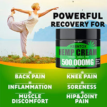 Load image into Gallery viewer, Hemp Cream - Fast Relief - Muscle, Joint, Foot & Back with Hemp, Arnica, Turmeric | Natural Hemp Oil Extract Gel - Maximum Strength - Made in USA - 4oz