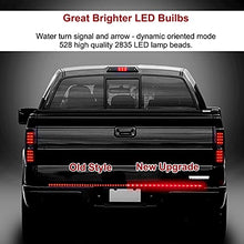 Load image into Gallery viewer, EMIHO Fishbone Tailgate Light Bar 60 Inch 528 LED Light Strip Brake Running Sequential Turn Signal Strip Strobe with 4-Pin Flat Connector for Truck Pickup Trailer SUV RV Van Jeep Car