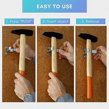 Load image into Gallery viewer, MANOKY Shovel Holder Wall Mount Outdoor 10 Pack - Garden Yard Tool Organizer for Garage - Shed Organizers and Storage Hooks - Rake Rack - Tool Holder and Hanger - Hardware Included