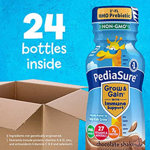 Load image into Gallery viewer, PediaSure Grow & Gain with 2’-FL HMO Prebiotic, Kids nutrition shake, Vitamins C, E, B1, & B2, Non-GMO, Chocolate, 8 Fl Oz Bottle, Pack of 24
