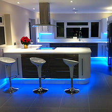 Load image into Gallery viewer, GALYGG 44 Key IR Remote Controller Wireless Kit with DC 12V 2A Power Supply Adapter, for 2835 3528 5050 RGB LED Strip Lights Flexible Tape Lighting