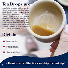 Load image into Gallery viewer, Tea Drops Lightly Sweetened Organic Loose Leaf Tea Party Pack Sampler | Includes Citrus Ginger, Blueberry Acai, Rose Earl Grey, Sweet Peppermint, and Matcha Green | 25 Tea Drops with a Unique Gift Box