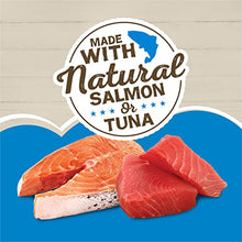 Load image into Gallery viewer, Purina Friskies Ocean Favorites Wet Cat Food Pate and Meaty Bits Variety Pack With Salmon and Tuna - (24) 5.5 oz. Cans