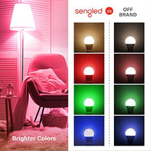 Load image into Gallery viewer, Sengled Zigbee Smart Bulb, Smart Hub Required, Works with SmartThings and Echo with built-in Hub, Voice Control with Alexa and Google Home, Color Changing 60W Equivalent A19 Alexa Light Bulb, 1 Pack