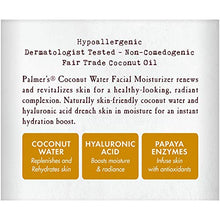Load image into Gallery viewer, Palmer’s Coconut Oil Formula Coconut Water Face Moisturizer, 1.7 Ounce Jar
