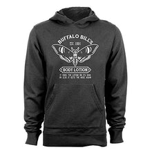 Load image into Gallery viewer, GEEK TEEZ Buffalo Bill's Body Lotion Men's Hoodie Charcoal Large