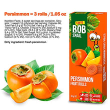 Load image into Gallery viewer, Snacks Variety Pack for Kids Adults - 22 Bulk Healthy Fruit Roll Up Individual Packs of 3 for Kids Adults with Natural Apple Mango Blueberry Persimmon Gluten-Free Vegan Low Carb Fruit Bar No Sugar