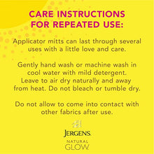 Load image into Gallery viewer, Jergens Natural Glow Body Applicator Mitt, Flawless, Streak-free Tanning Blender Glove, Reusable Tanning Mitt Protects Hands