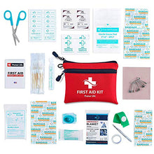 Load image into Gallery viewer, First Aid Kit - 100 Piece - Small First Aid Kit for Camping, Hiking, Backpacking, Travel, Vehicle, Outdoors - Emergency & Medical Supplies