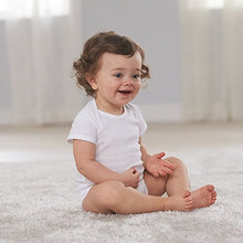 Load image into Gallery viewer, Gerber Baby 5-Pack Solid Onesies Bodysuits, White, 6-9 Months