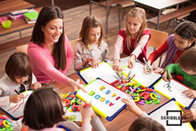 Load image into Gallery viewer, Colored Frame Magnetic Dry Erase White Boards Pack of 5 l 9" X 12" Whiteboard