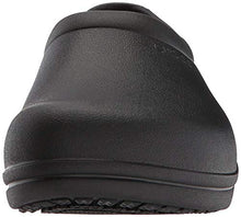 Load image into Gallery viewer, Crocs On The Clock Work Slipon Medical Professional Shoe, Black, 13 US Men/ 15 US Women M US