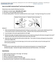 Load image into Gallery viewer, Diamond Sharpening Steel