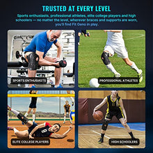Load image into Gallery viewer, Fit Geno Hinged Knee Brace for Meniscus Tear: Upgraded Support for Knee Pain w/Dual Metal Hinges & Side Spring Stabilizers - Adjustable for Men and Women w/Torn ACL MCL PCL LCL Hyperextension Sprain